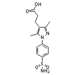 3-{1-[4-(aminosulfonyl)phenyl]-3,5-dimethyl-1H-pyrazol-4-yl}propanoic acid