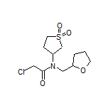 2-Chloro-N-(1,1-dioxidotetrahydro-3-thienyl)-N-[(2-tetrahydrofuryl)methyl]acetamide