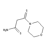 3-morpholin-4-yl-3-thioxopropanethioamide