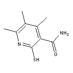 2-mercapto-4,5,6-trimethylnicotinamide