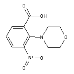 2-(morpholin-4-yl)-3-nitrobenzoic acid