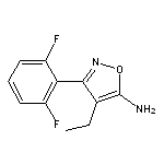 3-(2,6-difluorophenyl)-4-ethyl-1,2-oxazol-5-amine