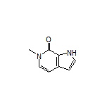 6-Methyl-1H-pyrrolo[2,3-c]pyridin-7(6H)-one