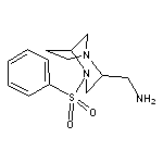 [4-(benzenesulfonyl)-1,4-diazabicyclo[3.2.1]octan-2-yl]methanamine