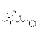 ethyl 2-{[(benzyloxy)carbonyl]amino}-3-sulfamoylpropanoate