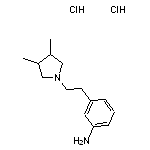 3-[2-(3,4-dimethylpyrrolidin-1-yl)ethyl]aniline dihydrochloride