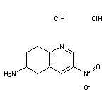 3-nitro-5,6,7,8-tetrahydroquinolin-6-amine dihydrochloride