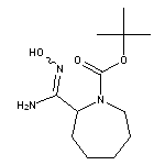 tert-butyl 2-(N’-hydroxycarbamimidoyl)azepane-1-carboxylate