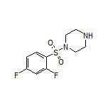 1-[(2,4-difluorophenyl)sulfonyl]piperazine