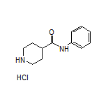 N-phenylpiperidine-4-carboxamide hydrochloride