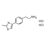 2-[4-(2-Methyl-4-thiazolyl)phenyl]ethanamine Dihydrochloride