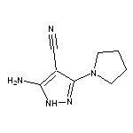 5-amino-3-pyrrolidin-1-yl-1H-pyrazole-4-carbonitrile