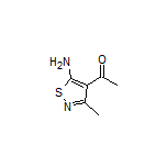 1-(5-Amino-3-methyl-4-isothiazolyl)ethanone