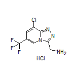 8-Chloro-6-(trifluoromethyl)-[1,2,4]triazolo[4,3-a]pyridine-3-methanamine Hydrochloride