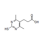 3-(2-Mercapto-4,6-dimethyl-5-pyrimidinyl)propanoic Acid