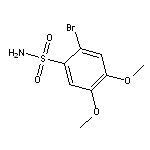 2-bromo-4,5-dimethoxybenzenesulfonamide