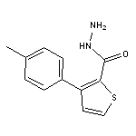 3-(4-methylphenyl)thiophene-2-carbohydrazide