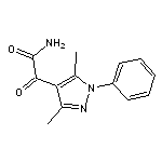 2-(3,5-dimethyl-1-phenyl-1H-pyrazol-4-yl)-2-oxoacetamide