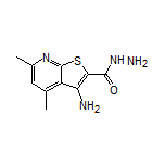 3-amino-4,6-dimethylthieno[2,3-b]pyridine-2-carbohydrazide