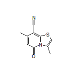 3,7-Dimethyl-5-oxo-5H-thiazolo[3,2-a]pyridine-8-carbonitrile