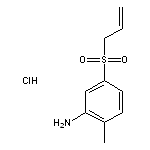 5-(allylsulfonyl)-2-methylaniline hydrochloride