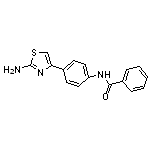 N-[4-(2-amino-1,3-thiazol-4-yl)phenyl]benzamide