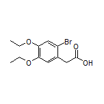 2-Bromo-4,5-diethoxyphenylacetic Acid