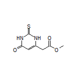 Methyl 6-Oxo-2-thioxo-1,2,3,6-tetrahydropyrimidine-4-acetate