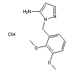 1-(2,3-dimethoxybenzyl)-1H-pyrazol-5-amine hydrochloride