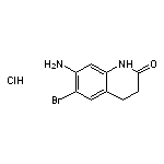 7-amino-6-bromo-1,2,3,4-tetrahydroquinolin-2-one hydrochloride