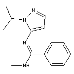 N’-(1-isopropyl-1H-pyrazol-5-yl)-N-methylbenzenecarboximidamide