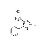 4-Amino-2-methyl-5-phenylthiazole Hydrochloride