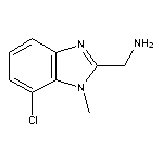 (7-chloro-1-methyl-1H-1,3-benzodiazol-2-yl)methanamine