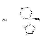 4-(1,2,4-oxadiazol-3-yl)oxan-4-amine hydrochloride