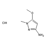 5-methoxy-1-methyl-1H-pyrazol-3-amine hydrochloride