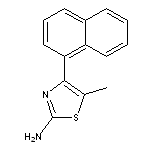 5-methyl-4-(naphthalen-1-yl)-1,3-thiazol-2-amine