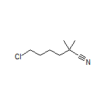 6-Chloro-2,2-dimethylhexanenitrile