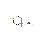 N,N-Dimethyl-1-(4-methyl-4-piperidyl)methanamine