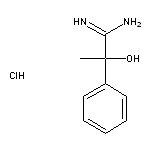 2-hydroxy-2-phenylpropanimidamide hydrochloride