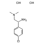 [2-amino-2-(4-chlorophenyl)ethyl]dimethylamine dihydrochloride