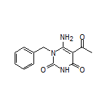 5-acetyl-6-amino-1-benzylpyrimidine-2,4(1H,3H)-dione