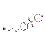 4-[[4-(2-Bromoethoxy)phenyl]sulfonyl]morpholine