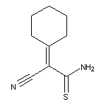 2-cyano-2-cyclohexylideneethanethioamide