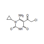 6-Amino-5-(2-chloroacetyl)-1-cyclopropylpyrimidine-2,4(1H,3H)-dione