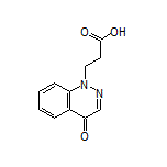 3-[4-Oxocinnolin-1(4H)-yl]propanoic Acid