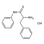 2-amino-N,3-diphenylpropanamide hydrochloride