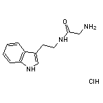 2-amino-N-[2-(1H-indol-3-yl)ethyl]acetamide hydrochloride