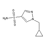 1-(cyclopropylmethyl)-1H-pyrazole-4-sulfonamide