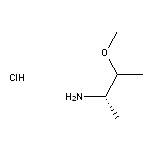 (2S)-3-methoxybutan-2-amine hydrochloride