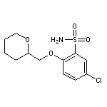 5-chloro-2-(oxan-2-ylmethoxy)benzene-1-sulfonamide